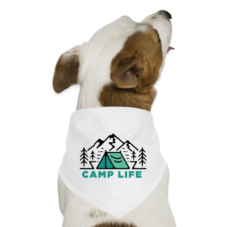 Camp Life Dog Bandana