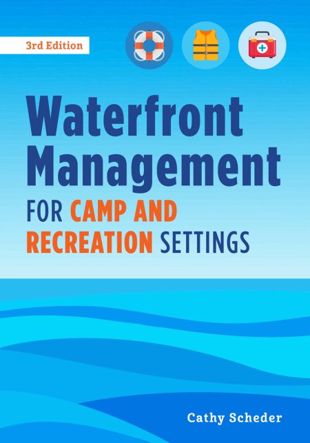 cover of Waterfront Management for Camp and Recreation Settings, 3rd Edition